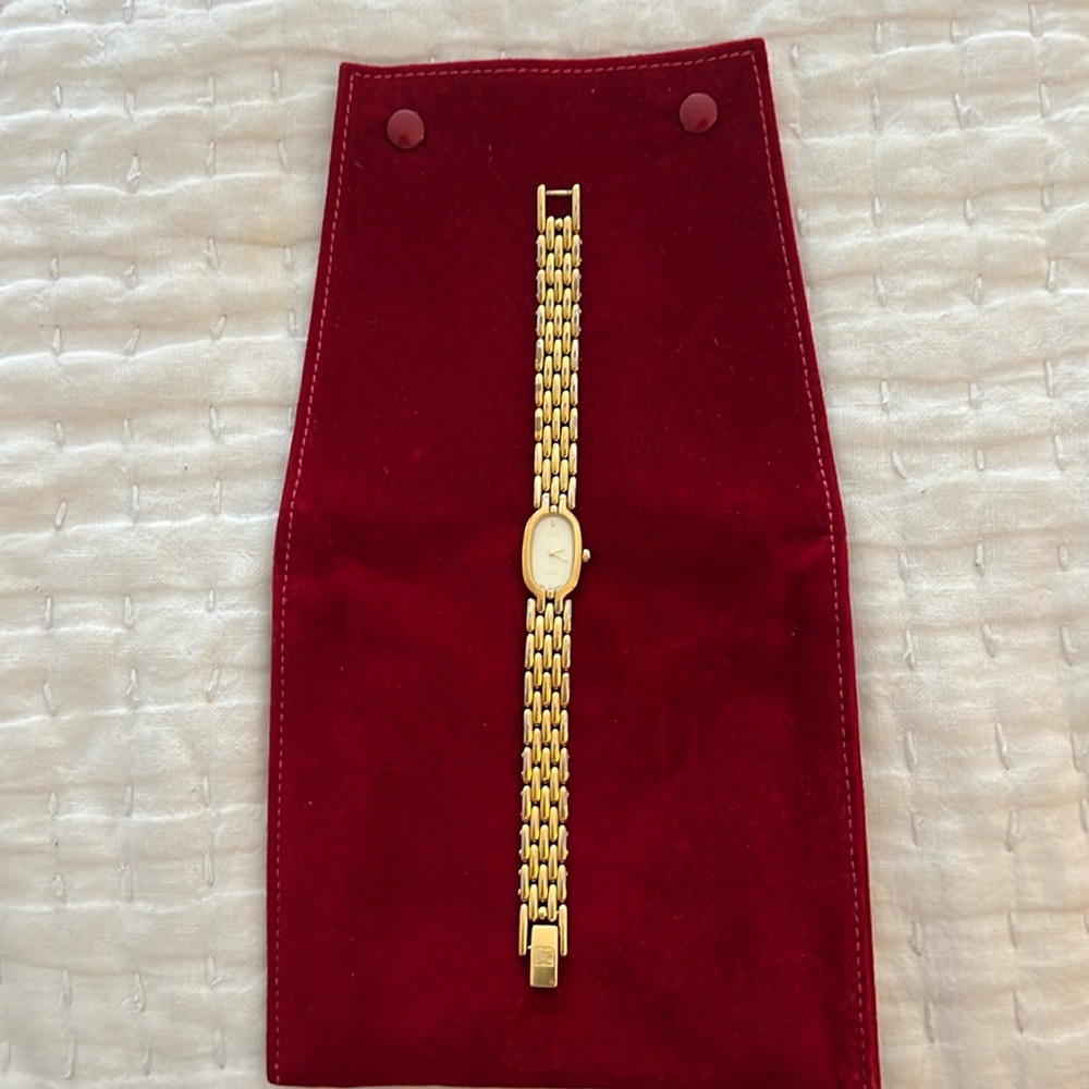 Citizen Quartz Noblia Gold Tone oval face Watch